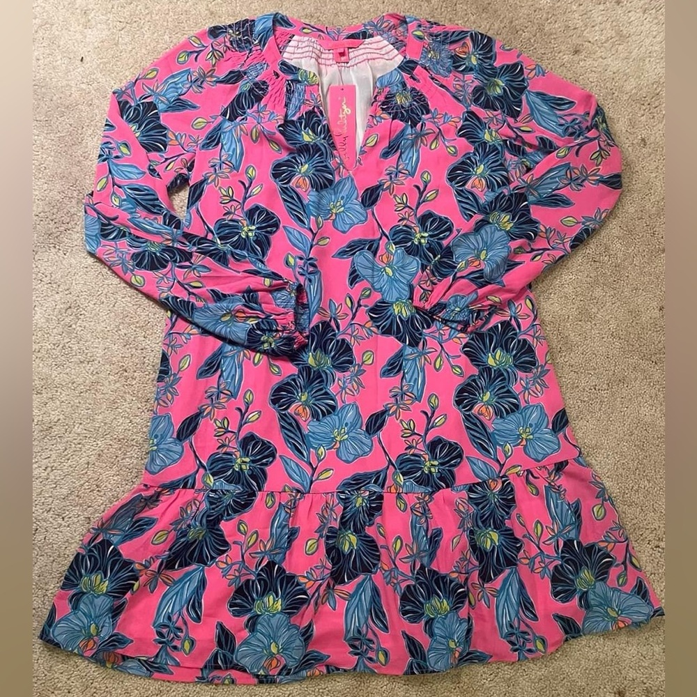 Lilly Pulitzer Pink Isle Blooming For You Dress